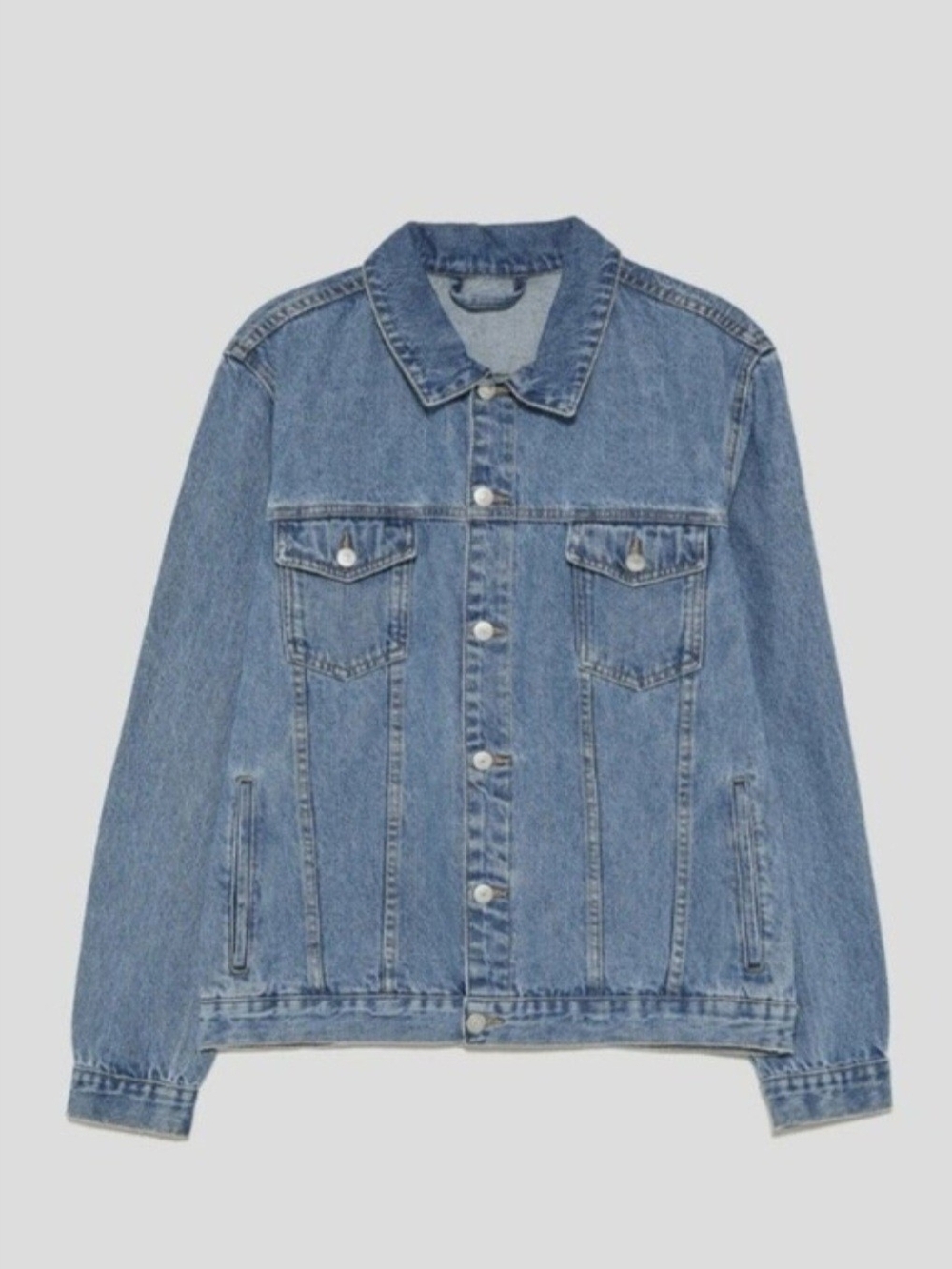Zara Light Blue Denim Jean Jacket